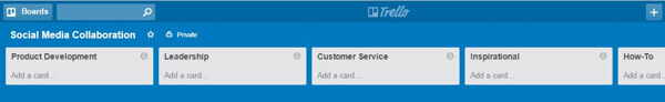 trello tahvel sotsiaalsete teemade jaoks