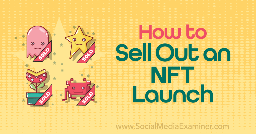 Kuidas NFT-i välja müüa: sotsiaalmeedia uurija