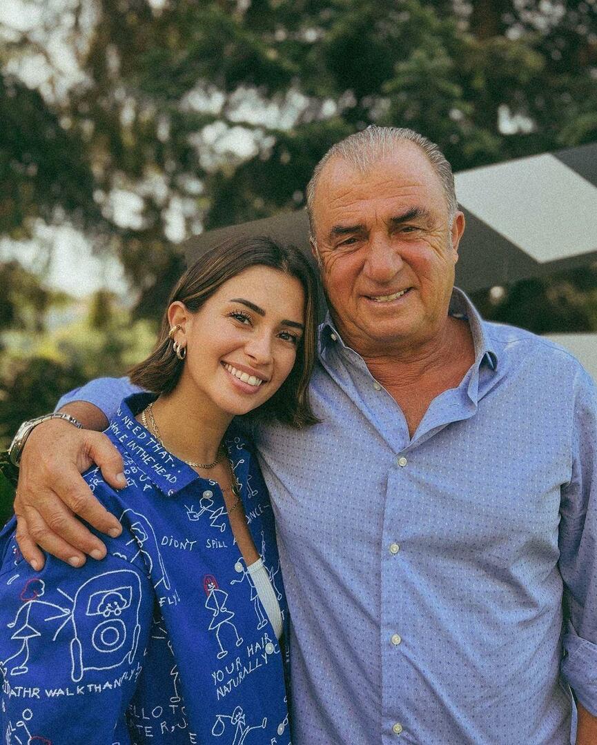 Fatih Terim ja tema tütar Buse Terim