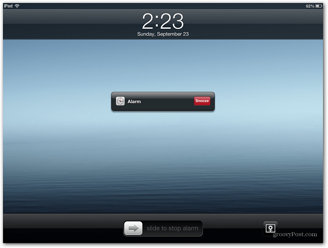 Seadistage iOS 6 äratus mis tahes looga üles äratama