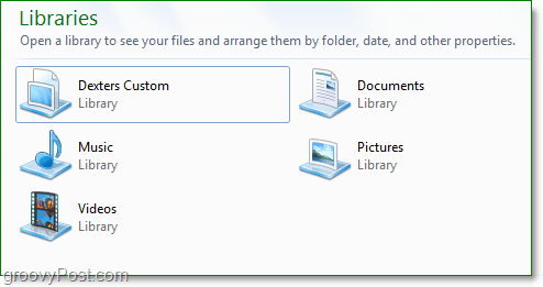 Windows 7 teegid sobivad suurepäraselt kaustade korraldamiseks ilma neid liigutamata