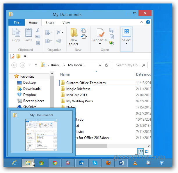 Tehke Windows Explorer avamiseks muusse asukohta kui teegid