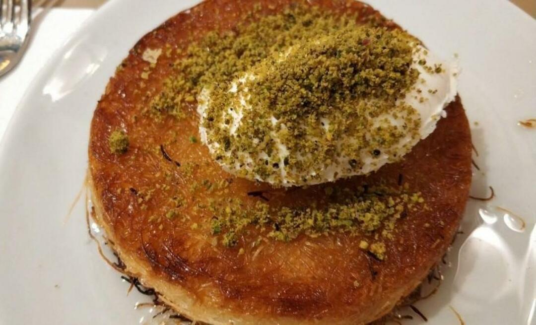 Kuidas teha Liibanoni künefet? Erinevad stiilid künefe Liibanoni künefe trikid