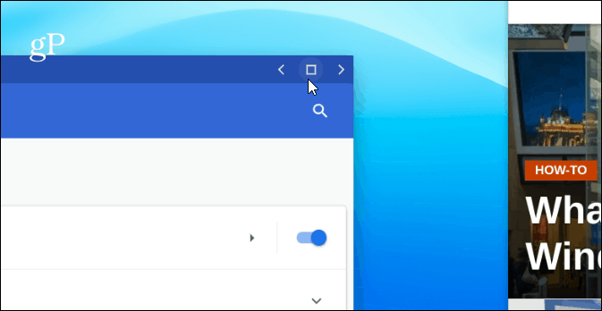 Chromebooki jagatud ekraan