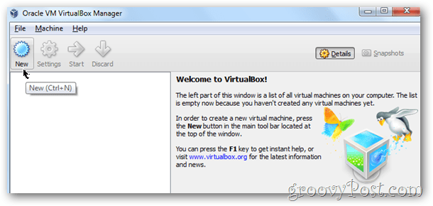 Kuidas installida Windows 8 virtuaalmasinat VirtualBoxi abil