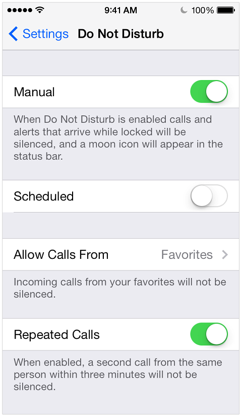 IPhone'i sega mitte segada seade võimaldab tekste blokeerida.