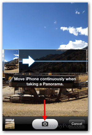 Tehke iPhone iOS Panoramic Photo - Pan Camera