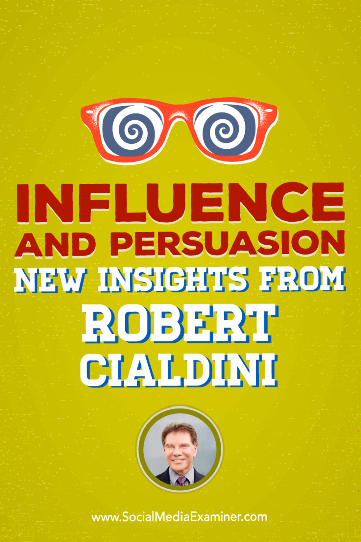 Robert Cialdini räägib Michael Stelzneriga, kuidas mõjutusteadusega inimesi müügiks ette valmistada.