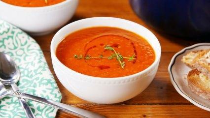 Kuidas tomatisuppi kõige lihtsam teha? Nõuandeid kodus tomatisupi valmistamiseks