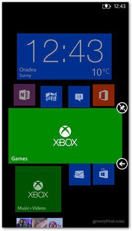 Windows Phone 8 kohandab plaate 4