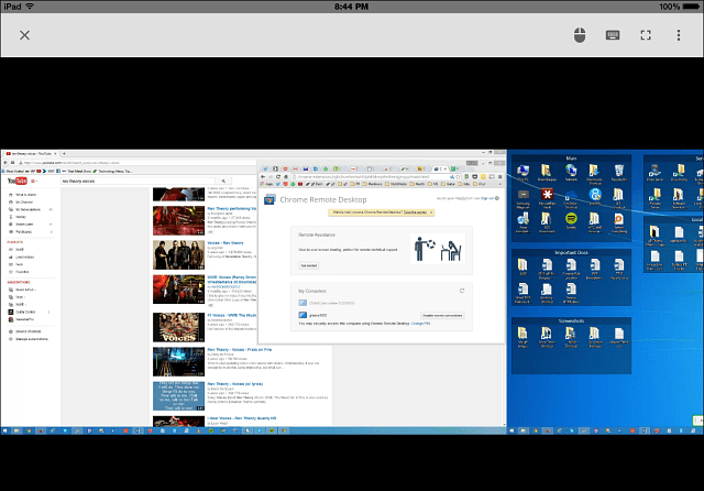 kaugjuhtimine arvutisse Windows 8.1
