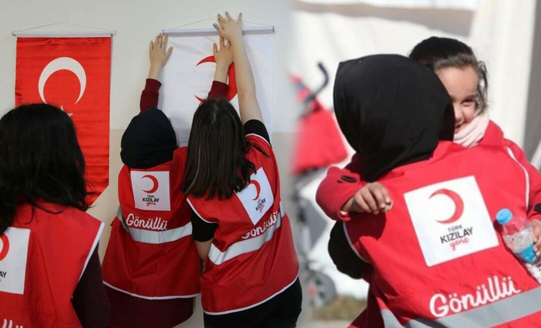 Kuidas osaleda Türgi Punase Poolkuu vabatahtlikuna? Kust Kızılaysse vabatahtlikku kandideerida?