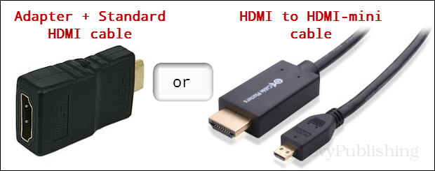 Saatke video HDTV-sse Android-seadmetest, millel on HDMI-väljund