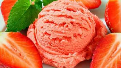 Kuidas teha kõige lihtsamat maasikajäätist? Näpunäiteid maasikajäätise retsepti jaoks