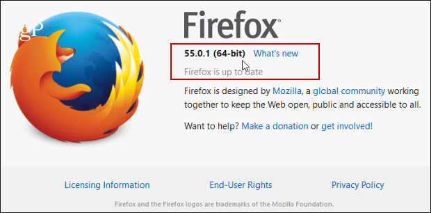 Mozilla pakub nüüd 64-bitistele Windowsi kasutajatele vaikimisi 64-bitist Firefoxi