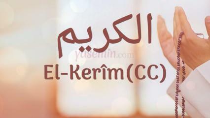 Mida tähendab al-Karim (c.c)? Millised on nime Al-Karim voorused? Esmaul Husna Al-Karim...