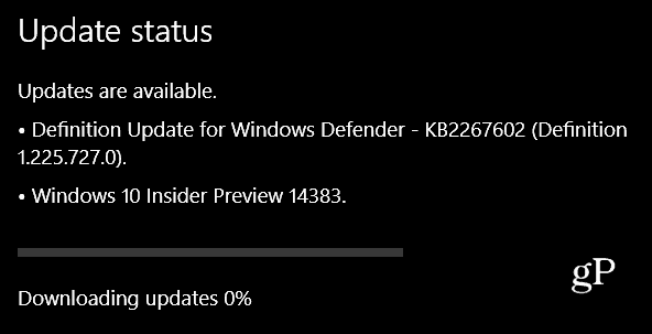 Windows 10 Preview Build 14383 on välja antud PC-dele ja mobiiltelefonidele