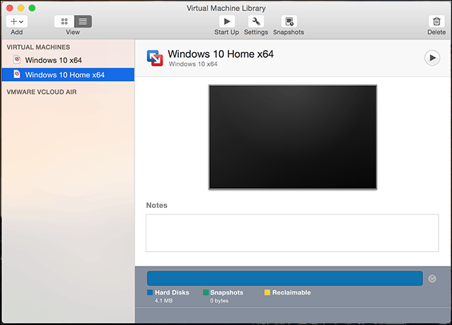 Looge kohandatud Windows 10 VM Mac-is rakendusega VMware Fusion 8