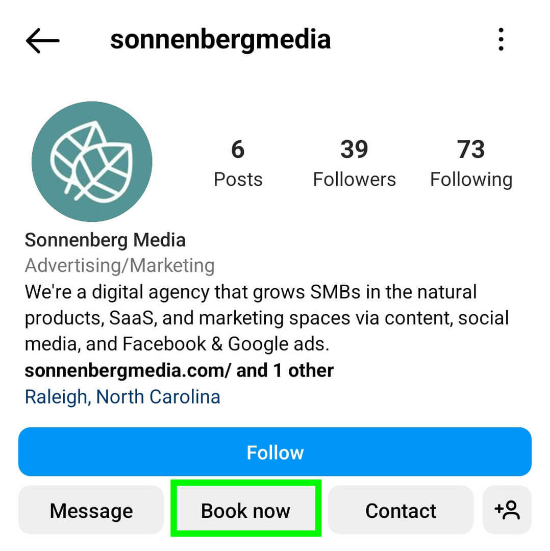 ow-to-do-broneeringud-and-reservations-work-on-instagram-book-now-button-appointments-sonnenbergmedia-example-1