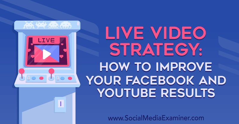 Otsevideostrateegia: kuidas parandada oma Facebooki ja YouTube'i tulemusi, autor Luria Petruci sotsiaalmeedia eksamil.