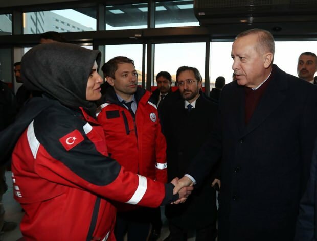 President Erdogan õnnitles Emine Kuştepe'i