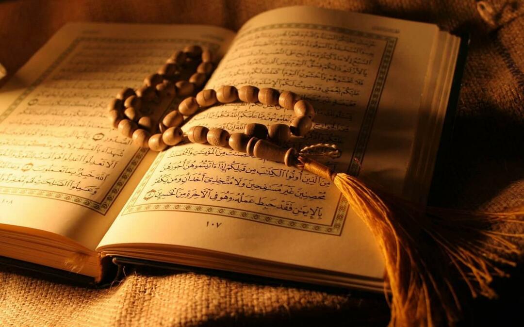 Koraan ja tasbih
