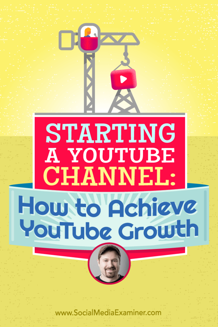 YouTube'i kanali asutamine: kuidas saavutada YouTube'i kasvu: sotsiaalmeedia eksamineerija