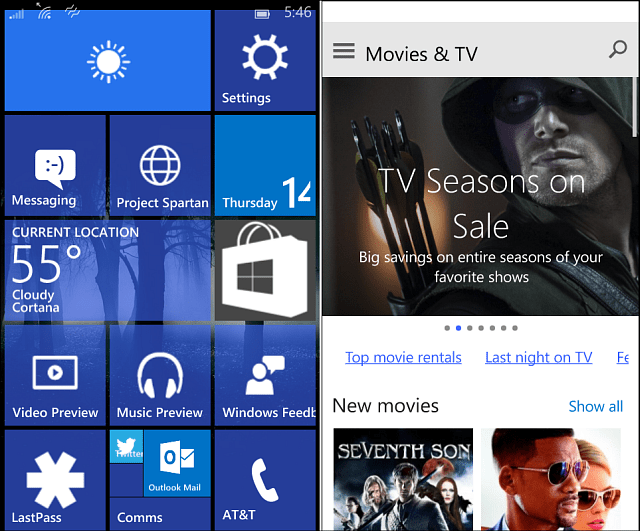 Windows 10 telefonidele ehitada Visual Tour