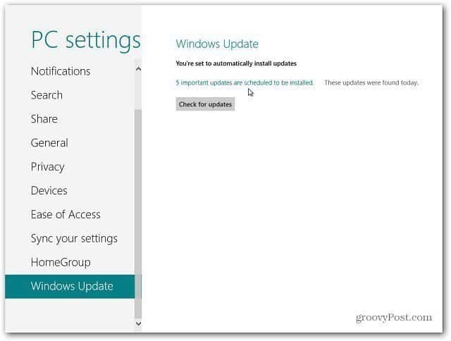 Kuidas installida Windows 8 tarbija eelvaade