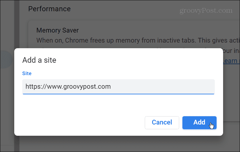 Lubage Google Chrome'is mälusäästukaardid