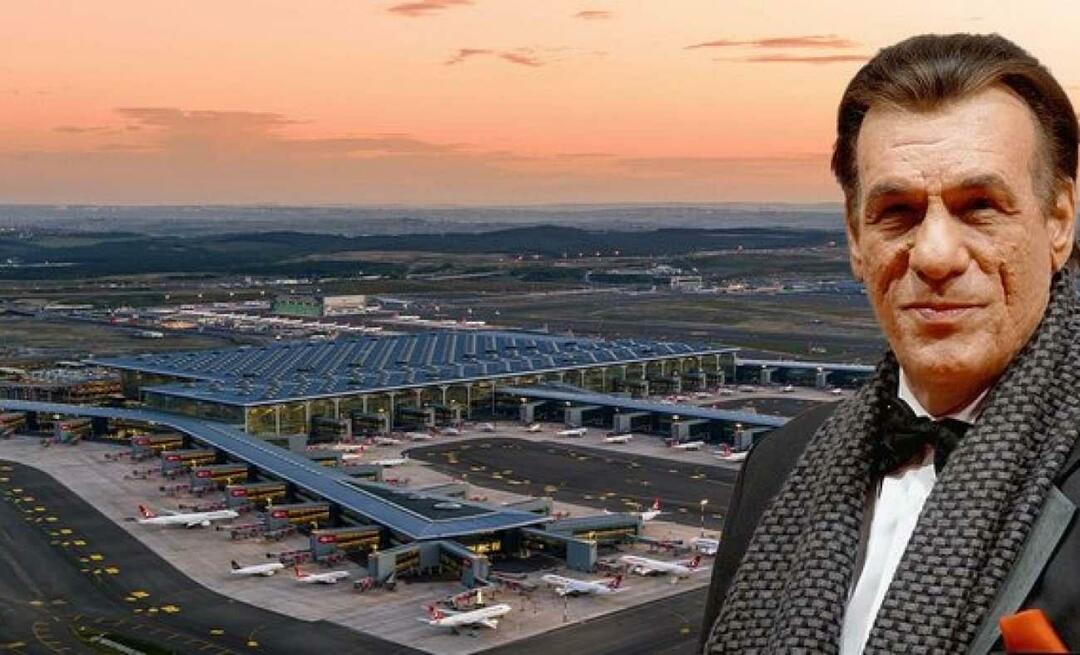 Maailmakuulus näitleja Robert Davi imetles Istanbuli lennujaama!