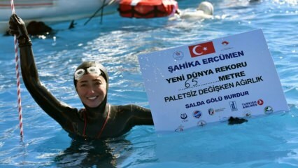 Şahika Ercümen purustas 65 meetrile alla lastes maailmarekordi!