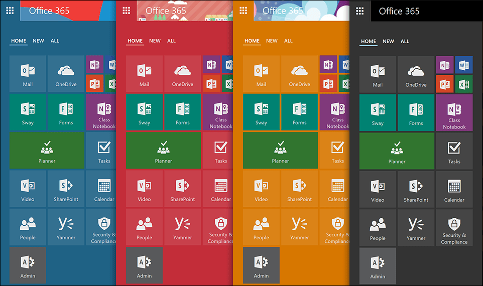 Microsofti värskendused Office 365 rakenduste käivitaja