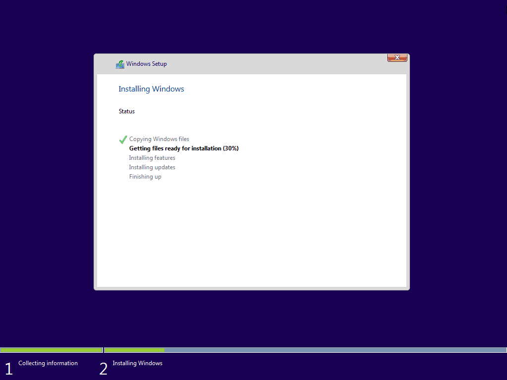 10 Windowsi installimine Windows 10 Clean Install