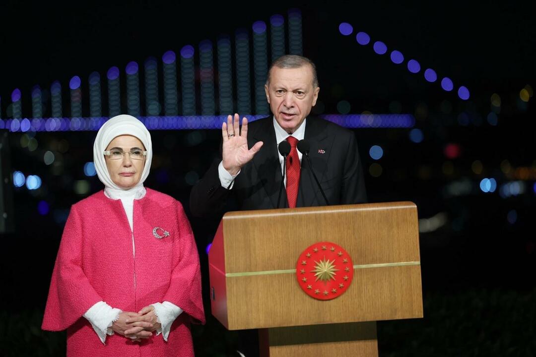 Esimese leedi Erdoğani 100. sünniaastapäev. aasta sõnum: "Vabariik on meie tuleviku muutumatu teejuht!"
