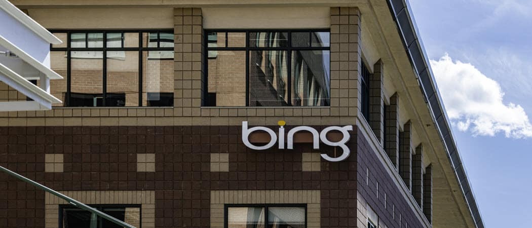 Bing on kaubamärgi all Microsoft Bing