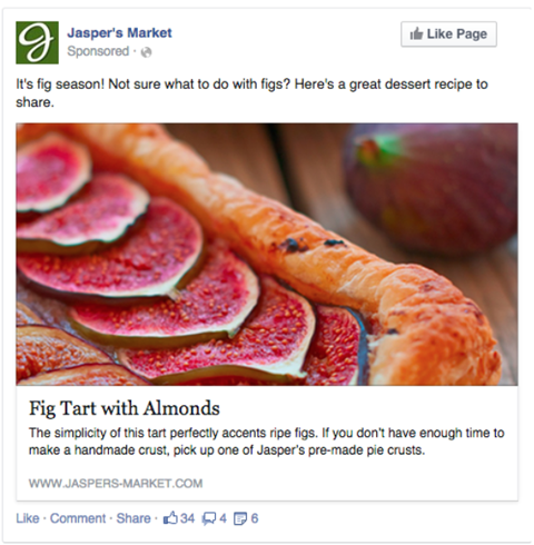 facebooki reklaami näide