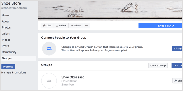 Facebook lisab vahekaardi Grupid