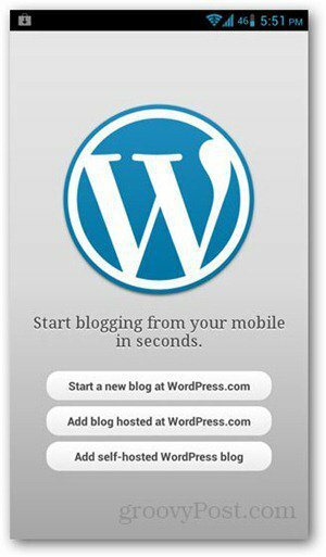 WordPress-android-setup