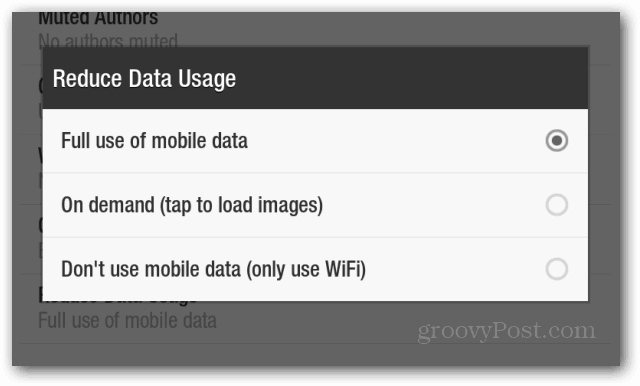 Flipboard vähendab mobiilse andmeside kasutamise meetodit