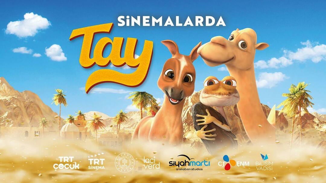 TRT kaastoodang "TAY" on esimene Türgi animafilm, mis Lähis-Idas linastub