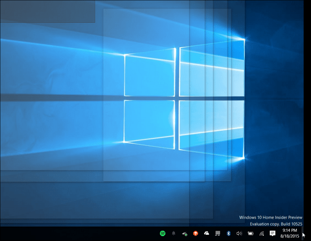 Windows 10 töölaua piil
