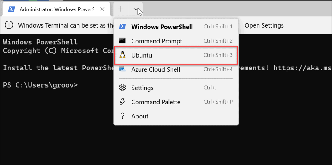 Ubuntu PowerShellist