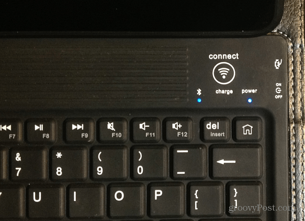 Lülitage Bluetooth-klaviatuur sisse