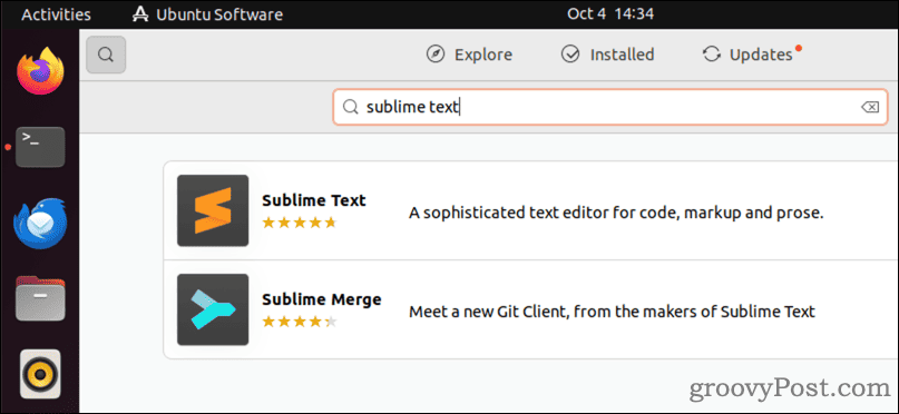 Otsige Sublime Text