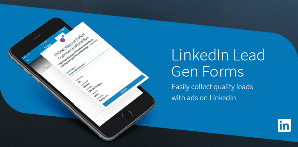 LinkedIn Lead Gen Forms on lihtne viis mobiilikasutajate kvaliteetsete müügivihjete kogumiseks.