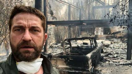 Maailmakuulsa näitleja Gerard Butleri maja pöördus tuha poole