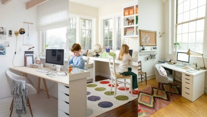 Õpitoa kaunistamise ettepanekud, mis muudavad teid kodust töötades aktiivsemaks