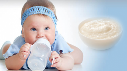 Lihtne riisijahu retsept väikelastele! Kuidas teha 6-kuust beebikoort?