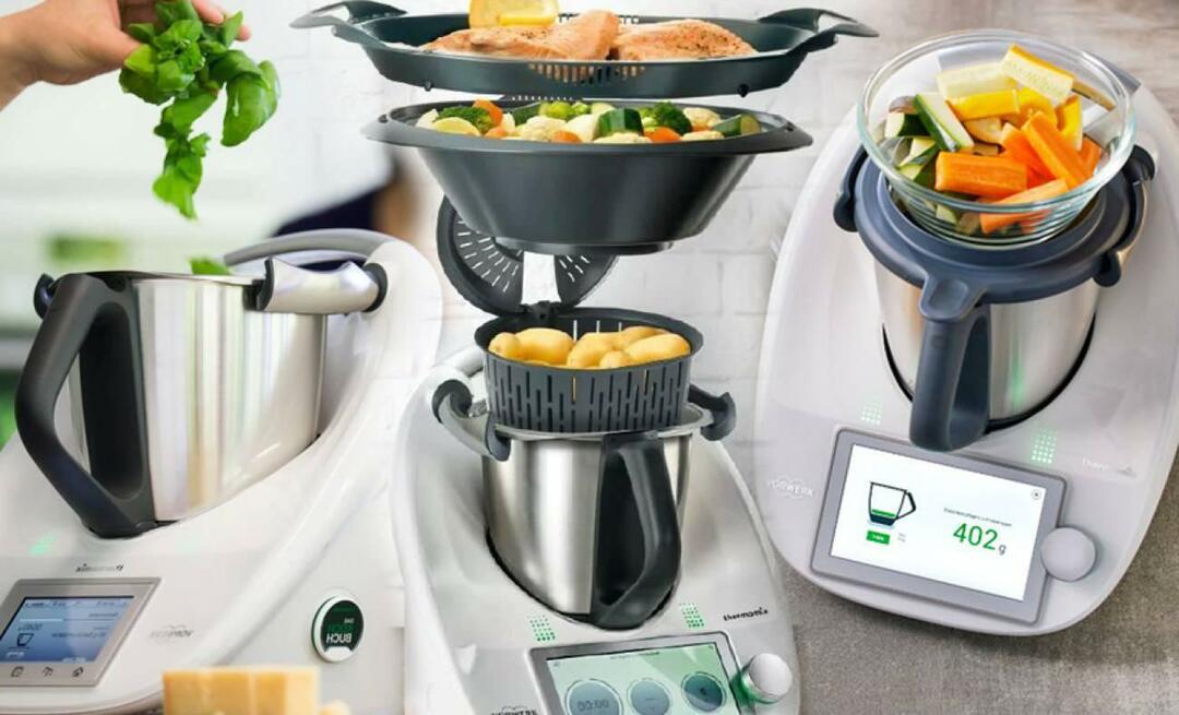 Mis on Thermomix ja kuidas seda kasutatakse? Millised on Thermomixi omadused? Mida saab Thermomix teha?